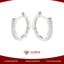 Load image into Gallery viewer, Anting Berlian Clip Earring 45643 ER Zamrud Jewellery

