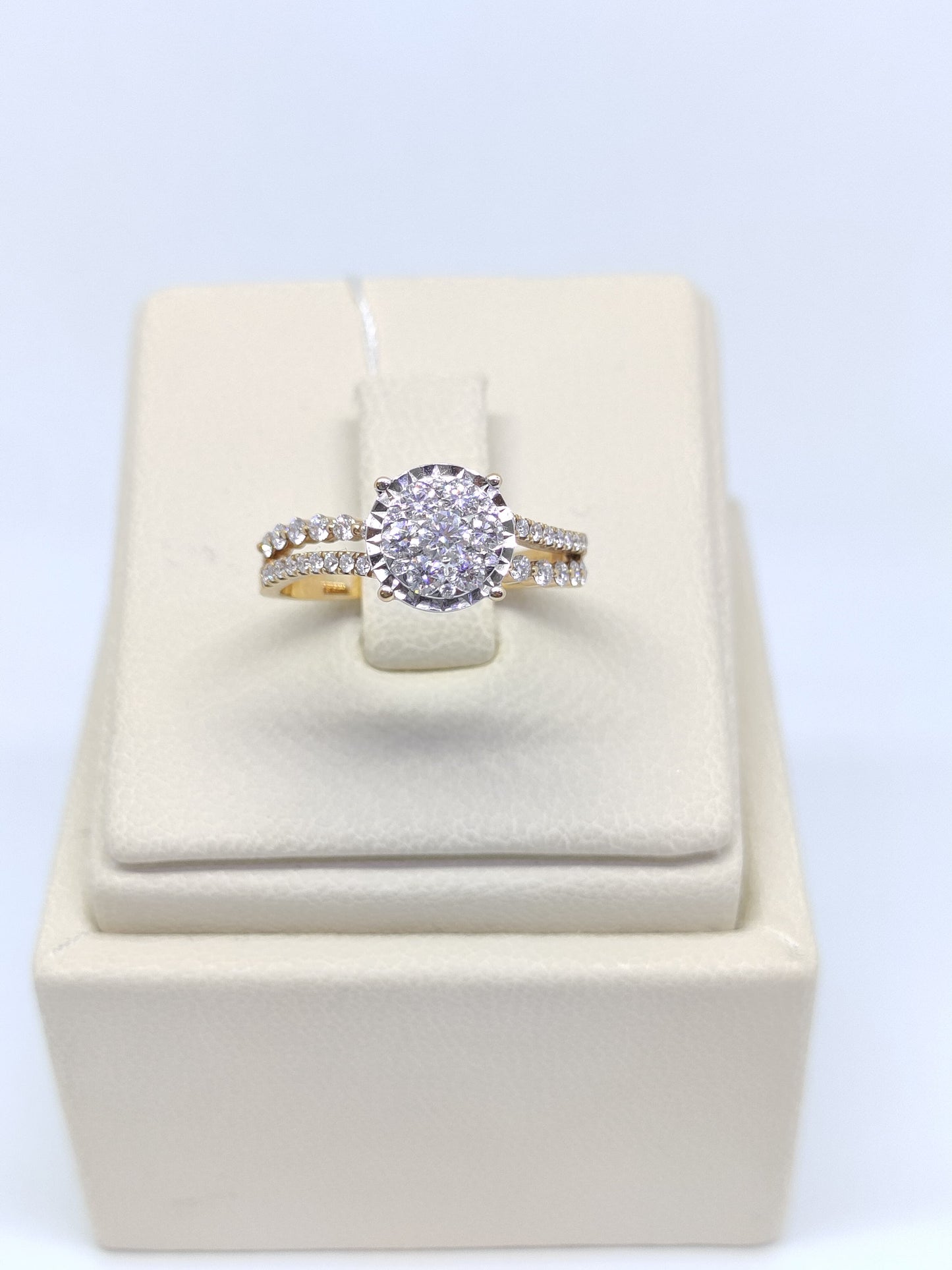 Cincin Berlian Diamond Ring 9522 LR Zamrud Jewellery