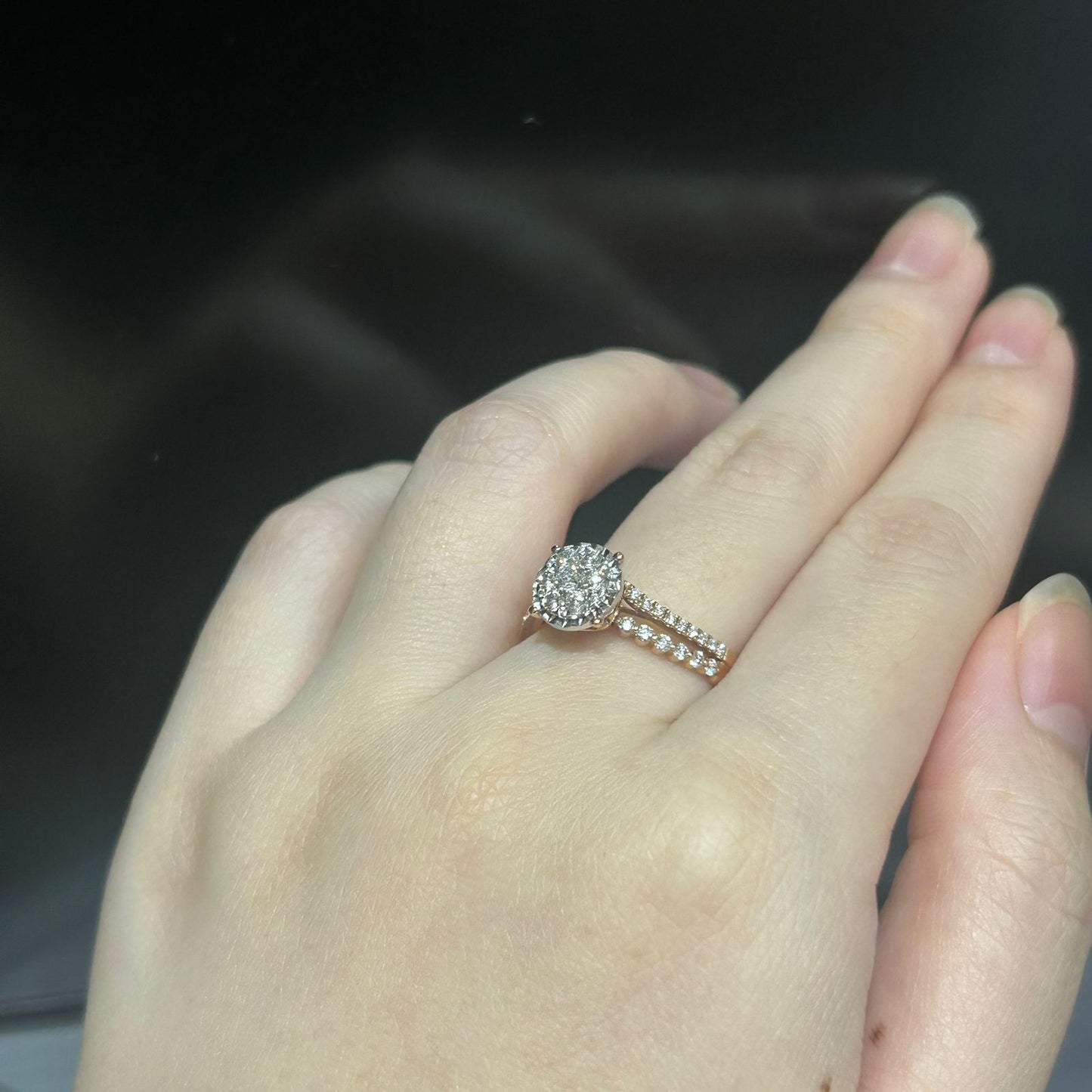 Cincin Berlian Diamond Ring 9522 LR Zamrud Jewellery