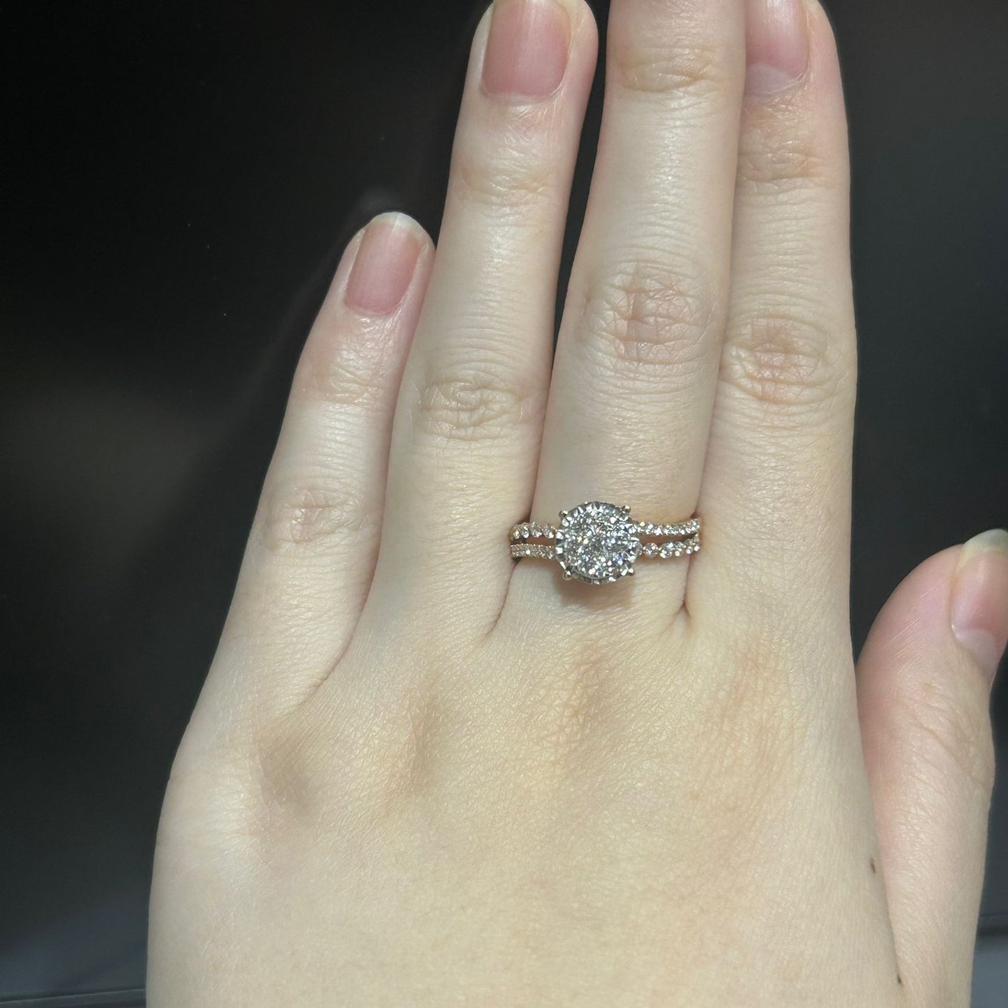 Cincin Berlian Diamond Ring 9522 LR Zamrud Jewellery