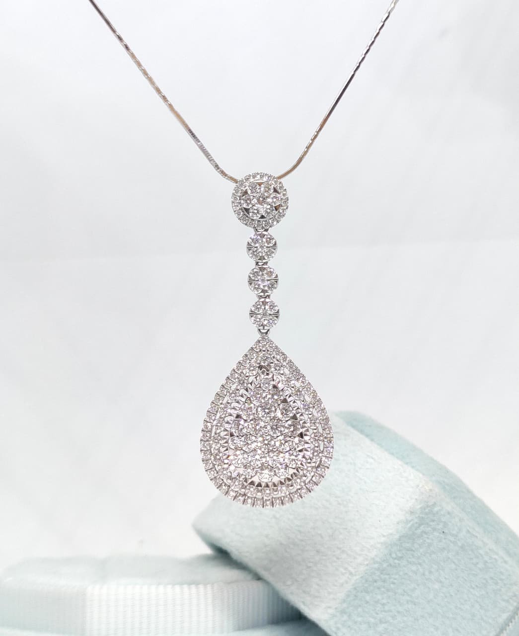 Liontin Berlian Pear 12799 PD Zamrud Jewellery