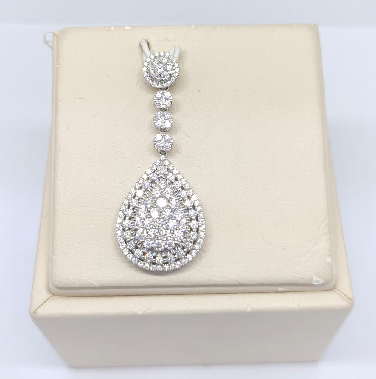 Liontin Berlian Pear 12799 PD Zamrud Jewellery
