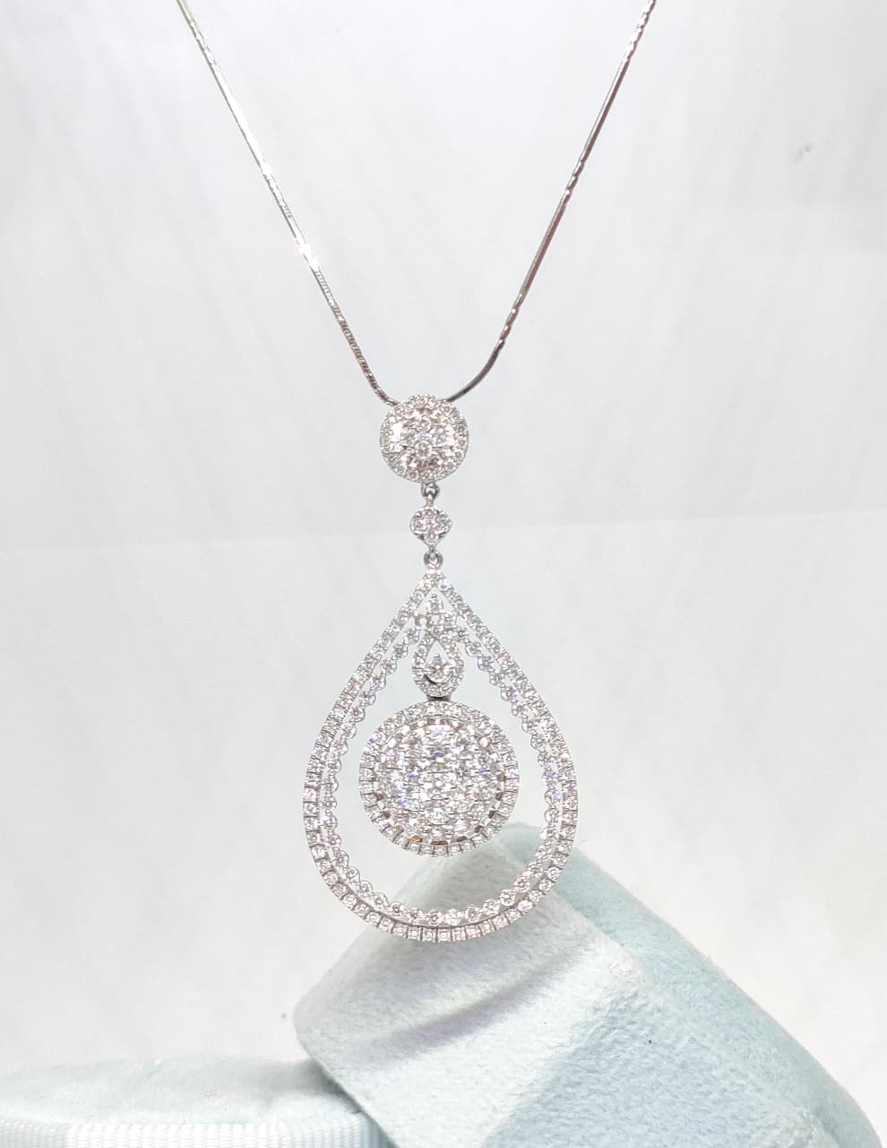 Liontin Berlian Pear 6354 PD Zamrud Jewellery