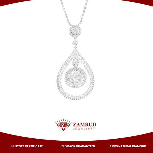 Liontin Berlian Pear 6354 PD Zamrud Jewellery
