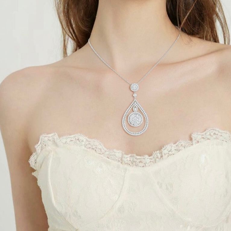 Liontin Berlian Pear 6354 PD Zamrud Jewellery