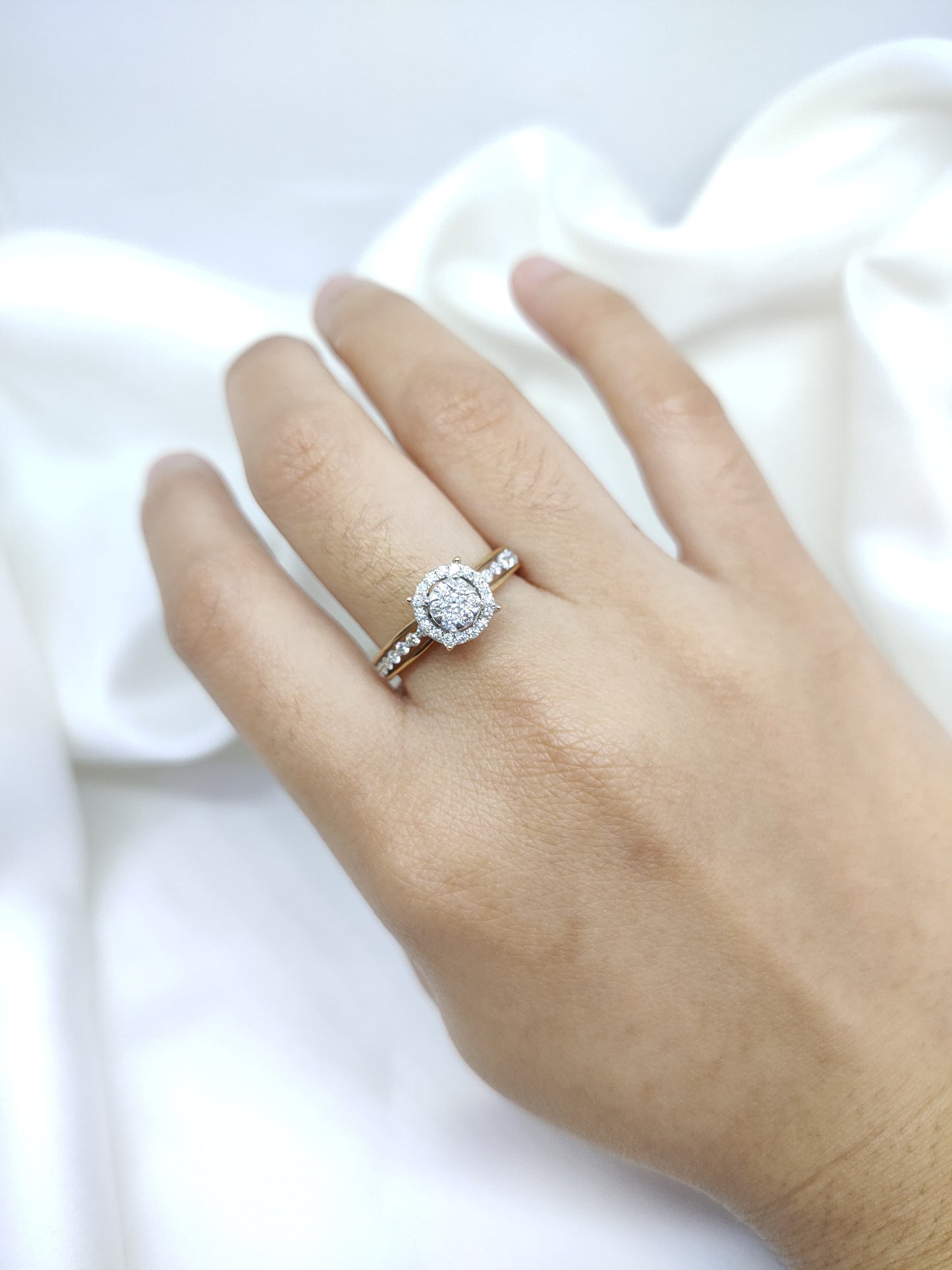 Cincin Berlian 2226 LR Zamrud Jewellery