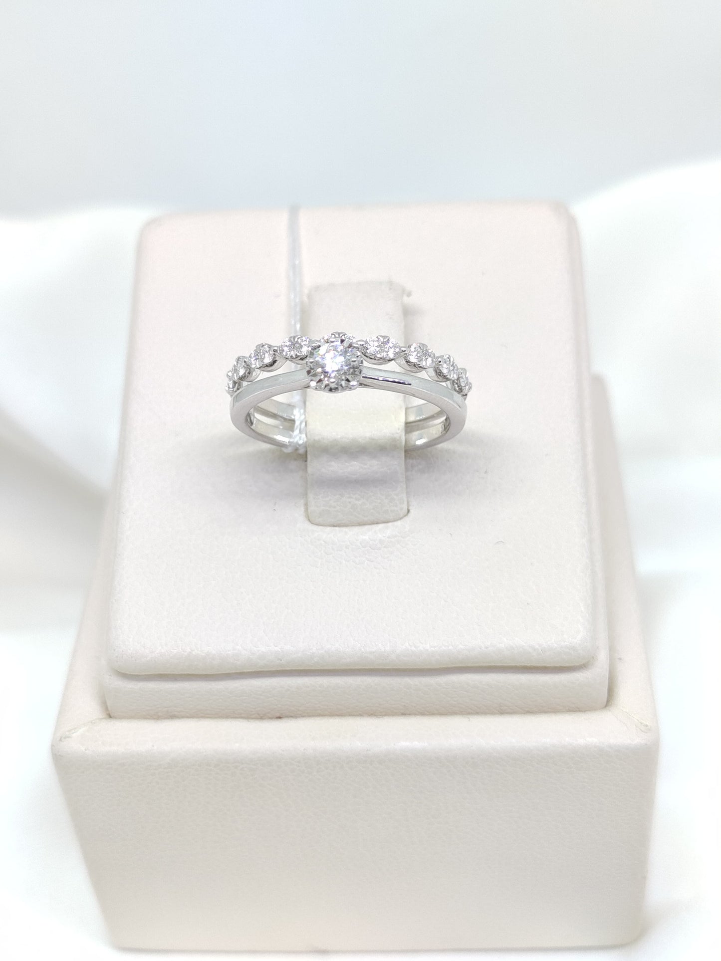 Cincin Berlian Stacking 46953 LR Zamrud Jewellery
