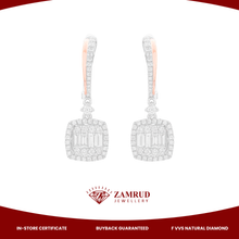 Load image into Gallery viewer, Anting Berlian Baguette  42949 ER Zamrud Jewellery
