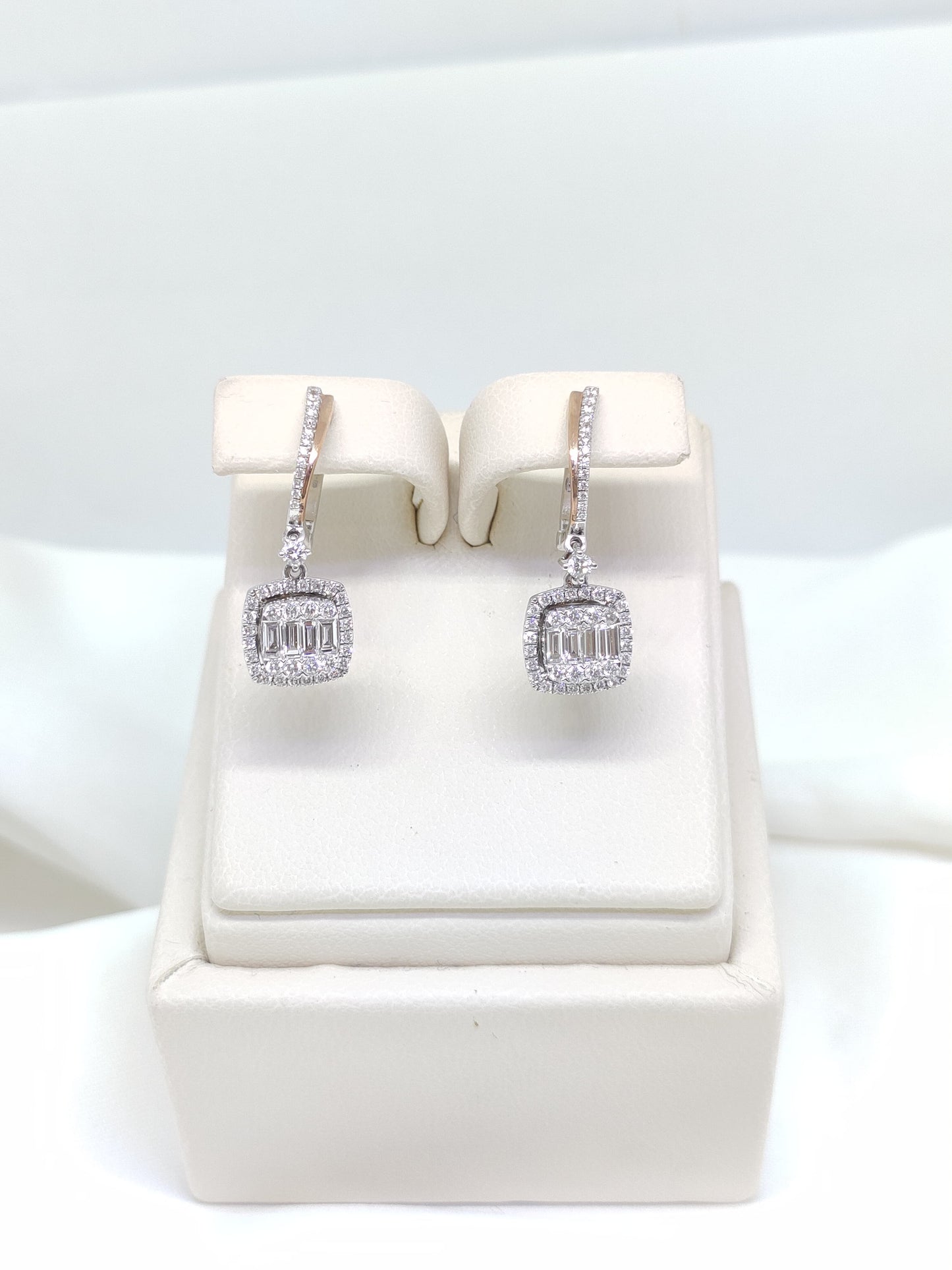 Anting Berlian Baguette  42949 ER Zamrud Jewellery