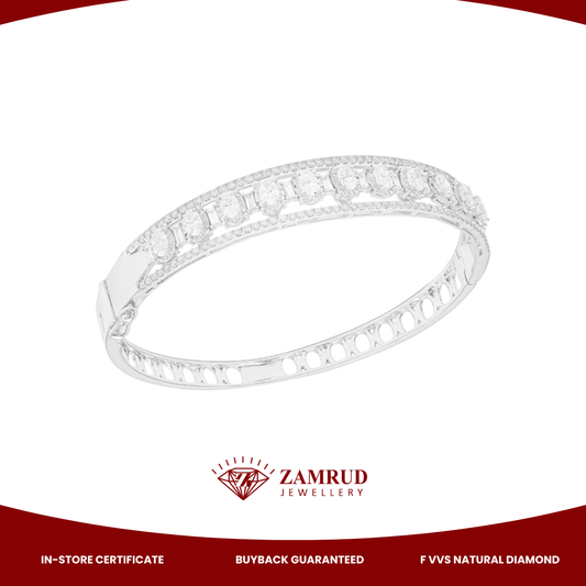 Gelang Berlian Oval 47401 BG Zamrud Jewellery