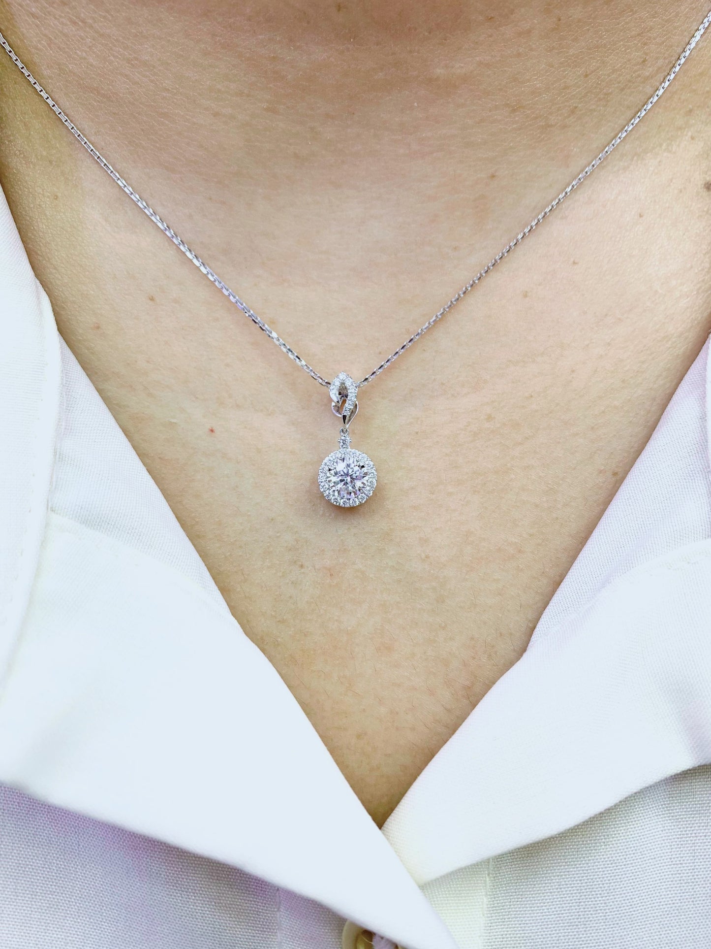 Liontin Berlian Solitaire 47050 Diamond Pendant PD Zamrud Jewellery
