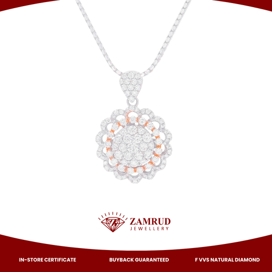 Liontin Berlian 0642 Diamond Pendant PD Zamrud Jewellery