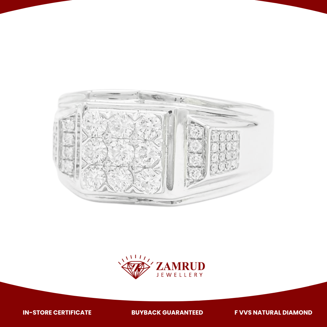 Cincin Berlian Pria Mens Ring 38997 MR Zamrud Jewellery