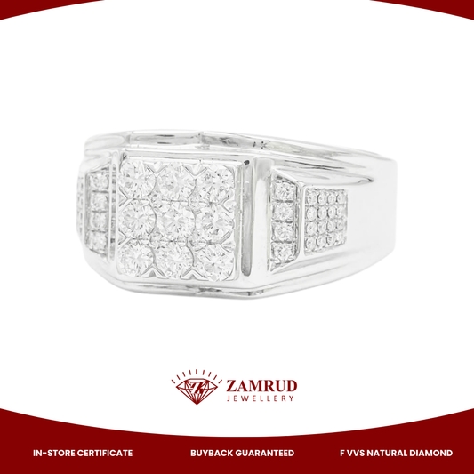 Cincin Berlian Pria Mens Ring 38997 MR Zamrud Jewellery