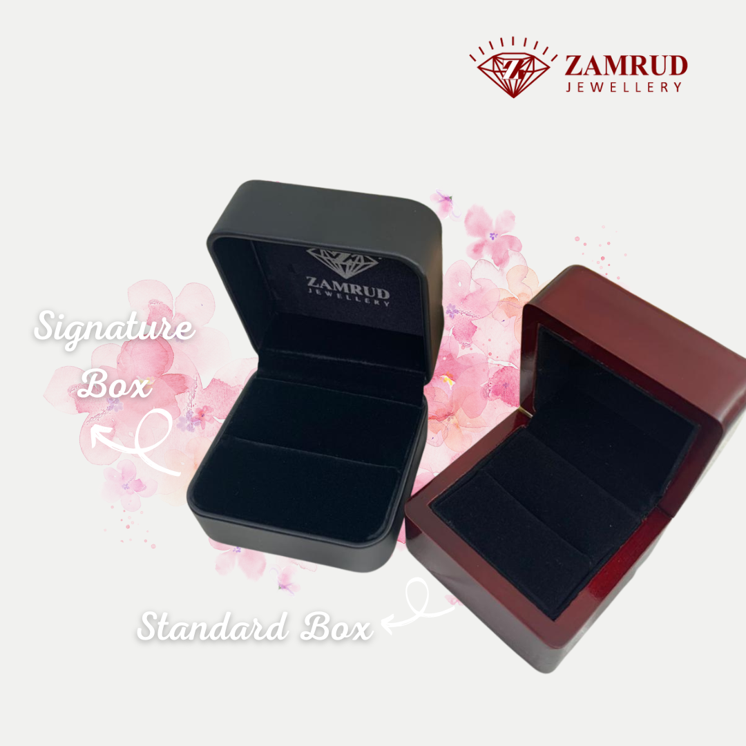 Anting Berlian Oval 47814 ER Zamrud Jewellery