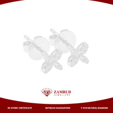 Load image into Gallery viewer, Anting Berlian Clover 41782 ER Zamrud Jewellery
