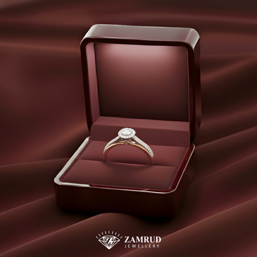 Cincin Berlian 35132 LR  Zamrud Jewellery