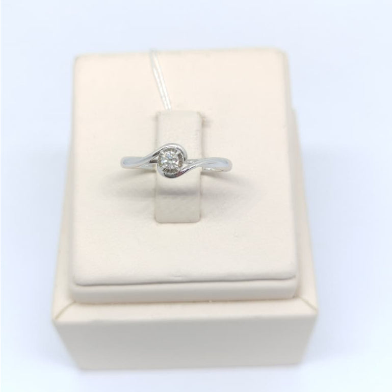Cincin Berlian Solitaire 44639 LR  Zamrud Jewellery