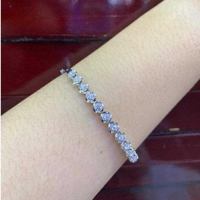 Gelang Berlian Listring 38010 BG Zamrud Jewellery