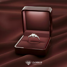 Load image into Gallery viewer, GIA Cincin Berlian FLR 45889 Zamrud Jewellery
