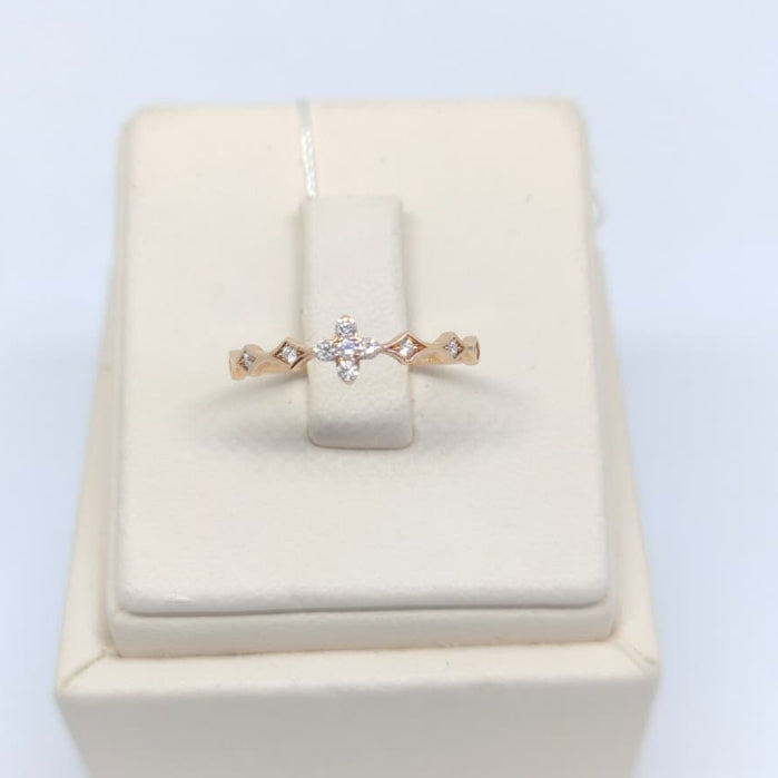 Cincin Berlian 22712 LR  Zamrud Jewellery