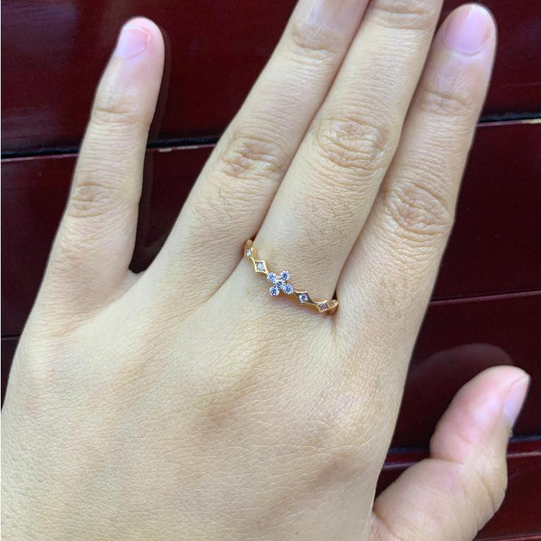 Cincin Berlian 22712 LR  Zamrud Jewellery