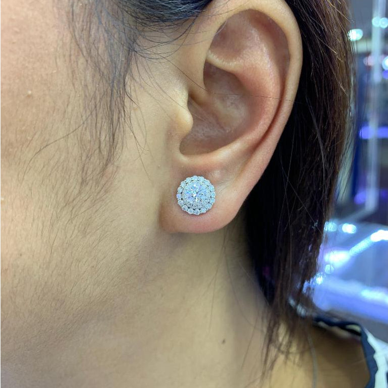 GIA Anting Berlian FER 41188 Zamrud Jewellery