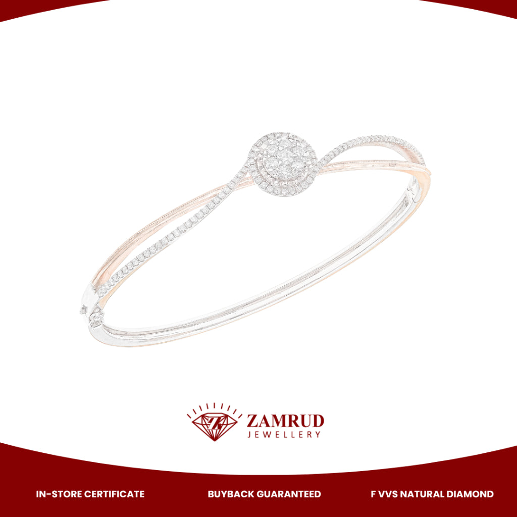 Gelang Berlian Bangle 10764 BG Zamrud Jewellery