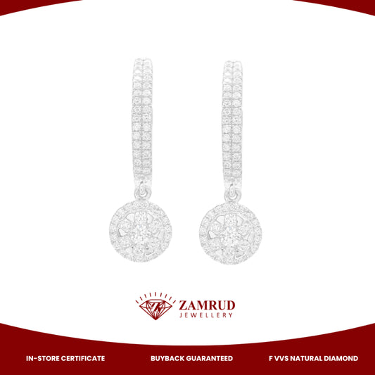 Anting Berlian 3414 ER  Zamrud Jewellery
