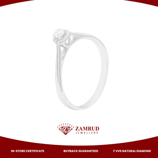 Cincin Berlian Solitaire 41058 LR  Zamrud Jewellery