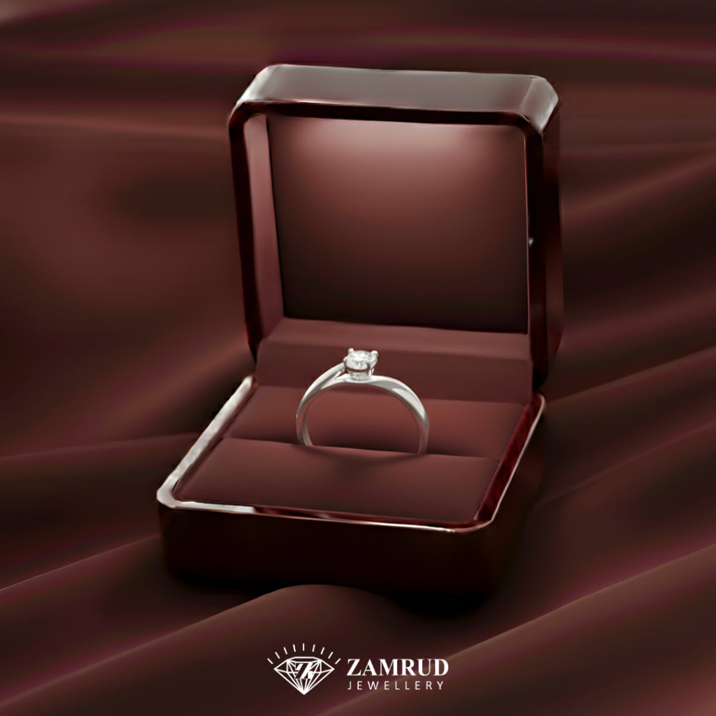 Cincin Berlian Solitaire 44639 LR  Zamrud Jewellery