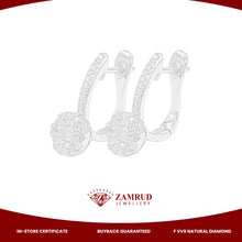 Load image into Gallery viewer, Anting Berlian Clip 20794 ER Zamrud Jewellery
