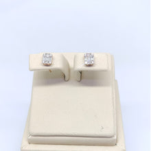 Load image into Gallery viewer, Anting Berlian Baguette Zamrud 37495 Jewellery
