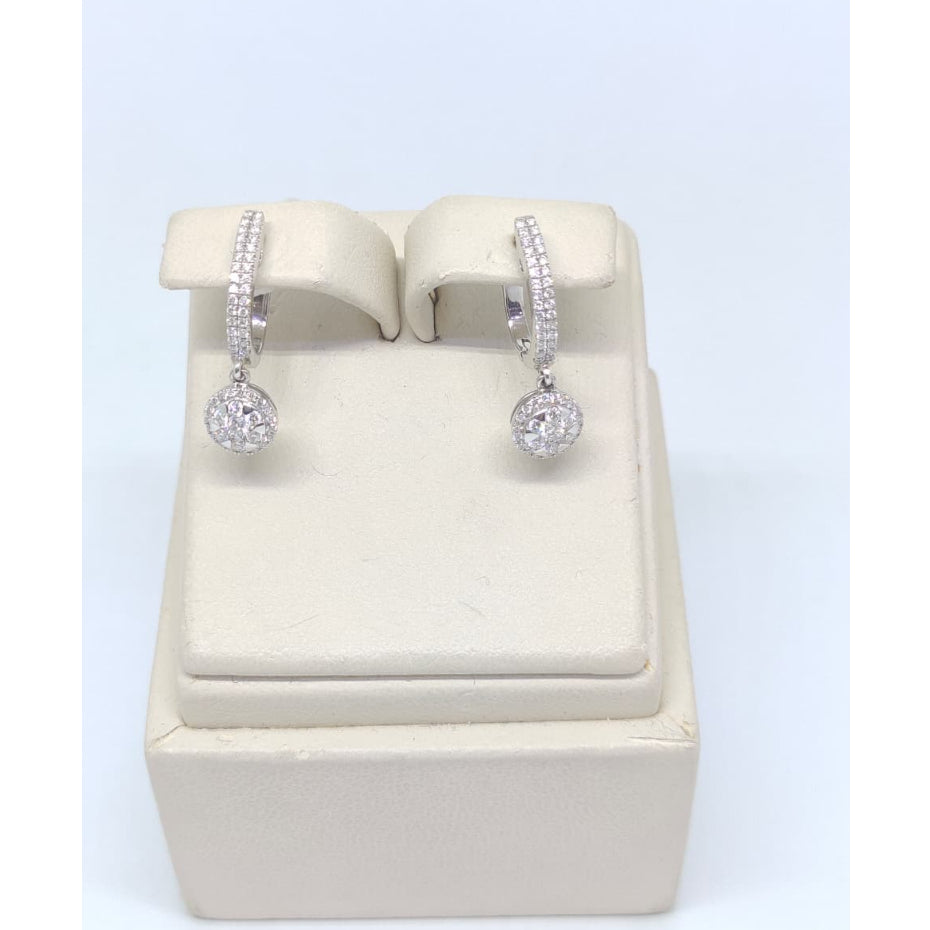 Anting Berlian 3414 ER  Zamrud Jewellery