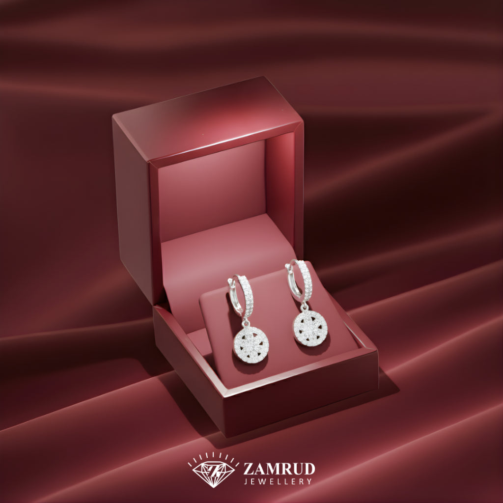 Anting Berlian 3414 ER  Zamrud Jewellery