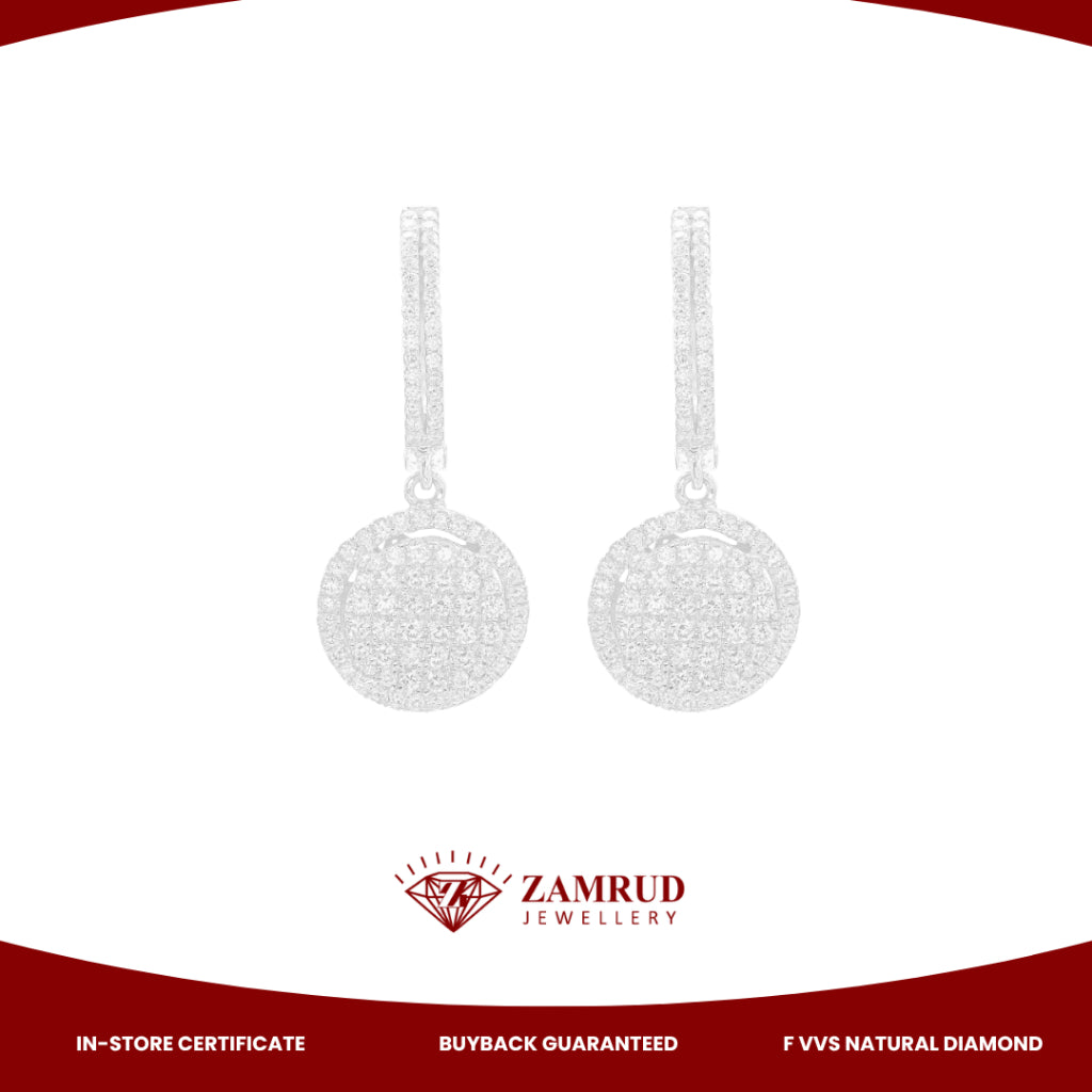 Anting Berlian 6712 ER  Zamrud Jewellery