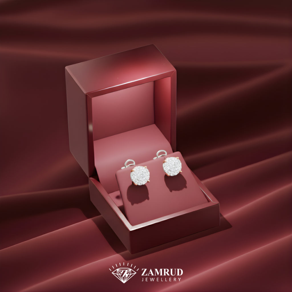 Anting Berlian  1175 ER Zamrud Jewellery