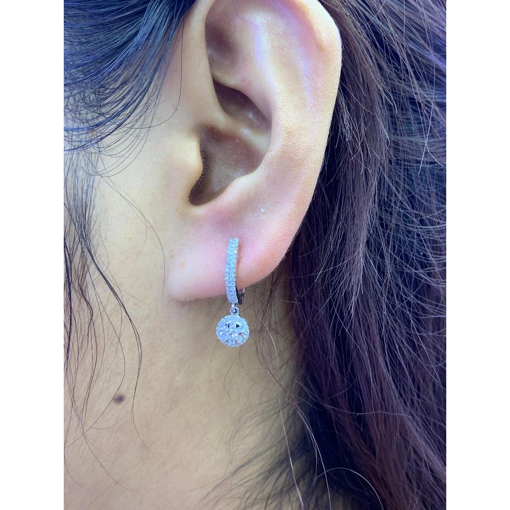 Anting Berlian 3414 ER  Zamrud Jewellery
