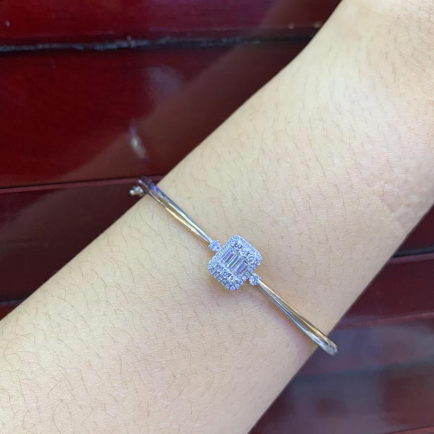 Gelang Berlian Baguette 23986 BG Zamrud Jewellery