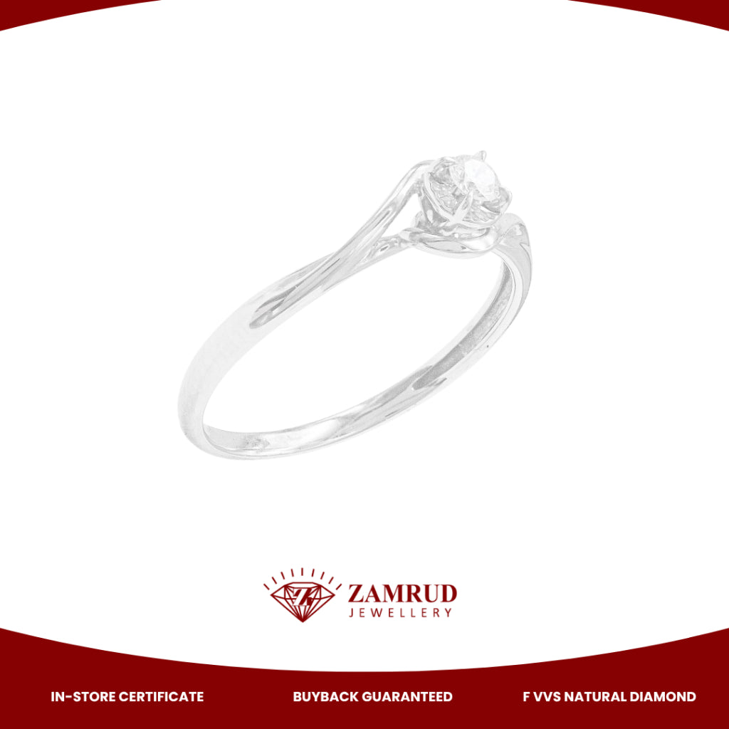 Cincin Berlian Solitaire 44639 LR  Zamrud Jewellery