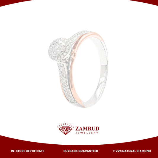 Cincin Berlian 35132 LR  Zamrud Jewellery