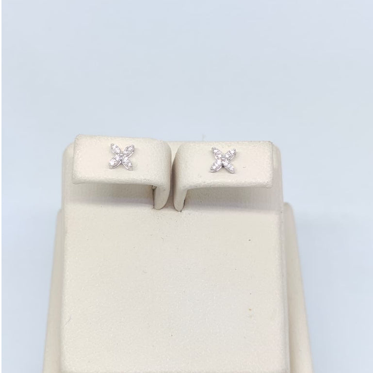 Anting Berlian Clover 41782 ER Zamrud Jewellery