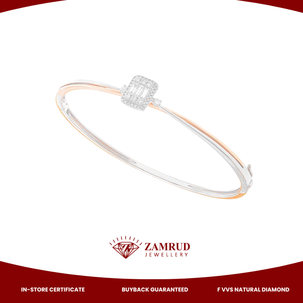 Gelang Berlian Baguette 23986 BG Zamrud Jewellery