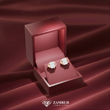 Load image into Gallery viewer, Anting Berlian Baguette Zamrud 37495 Jewellery
