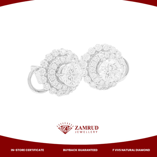 GIA Anting Berlian FER 41188 Zamrud Jewellery