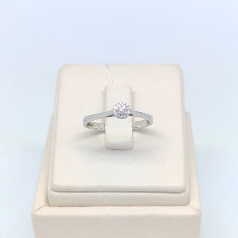 Cincin Berlian Solitaire 41058 LR  Zamrud Jewellery