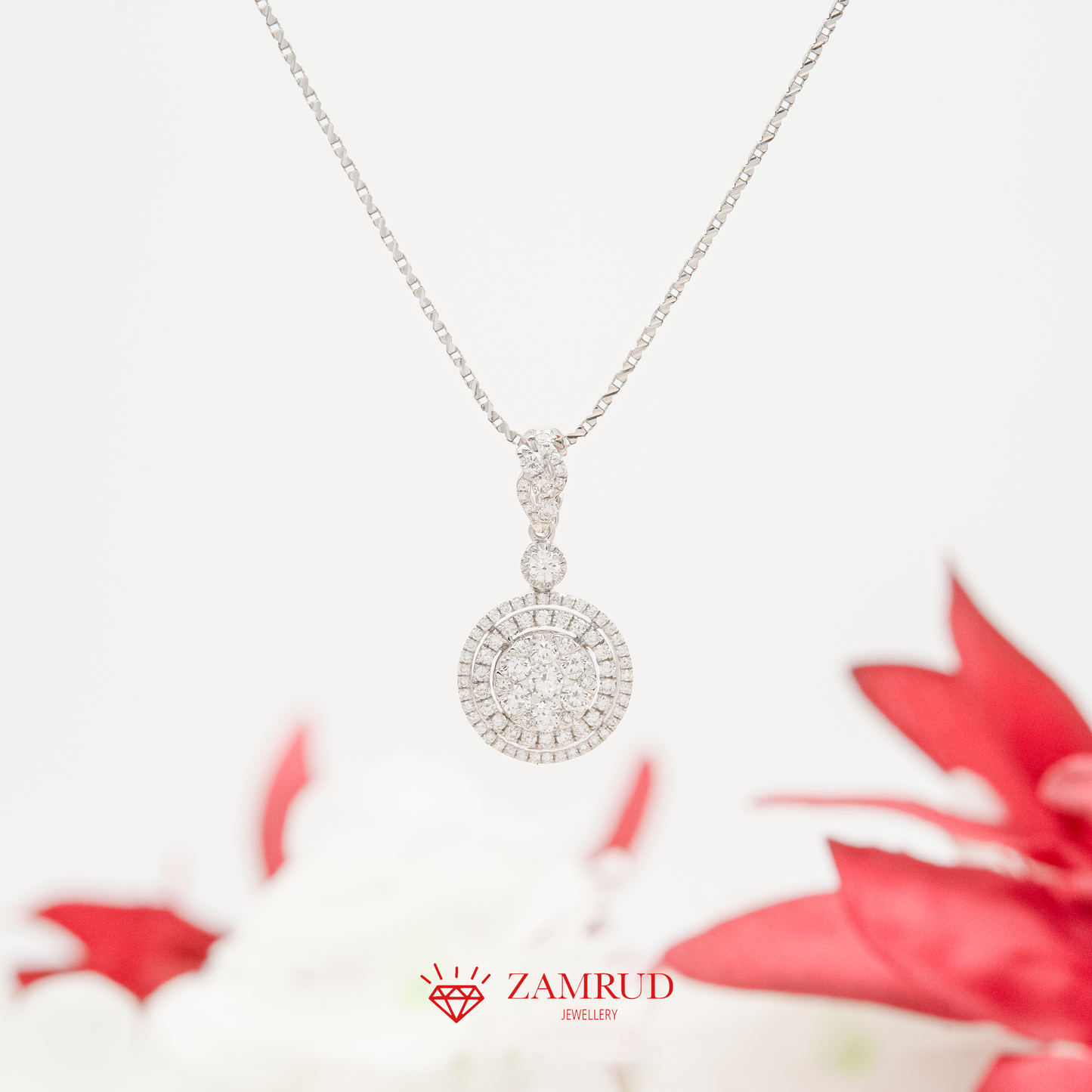 Liontin Berlian 29445 Pendant Zamrud Jewellery