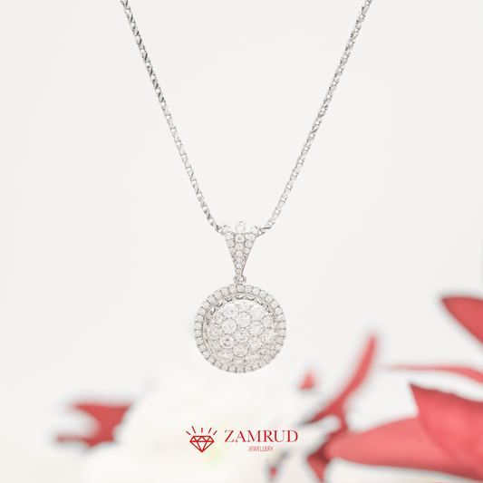 Liontin Berlian 19262 Pendant Zamrud Jewellery