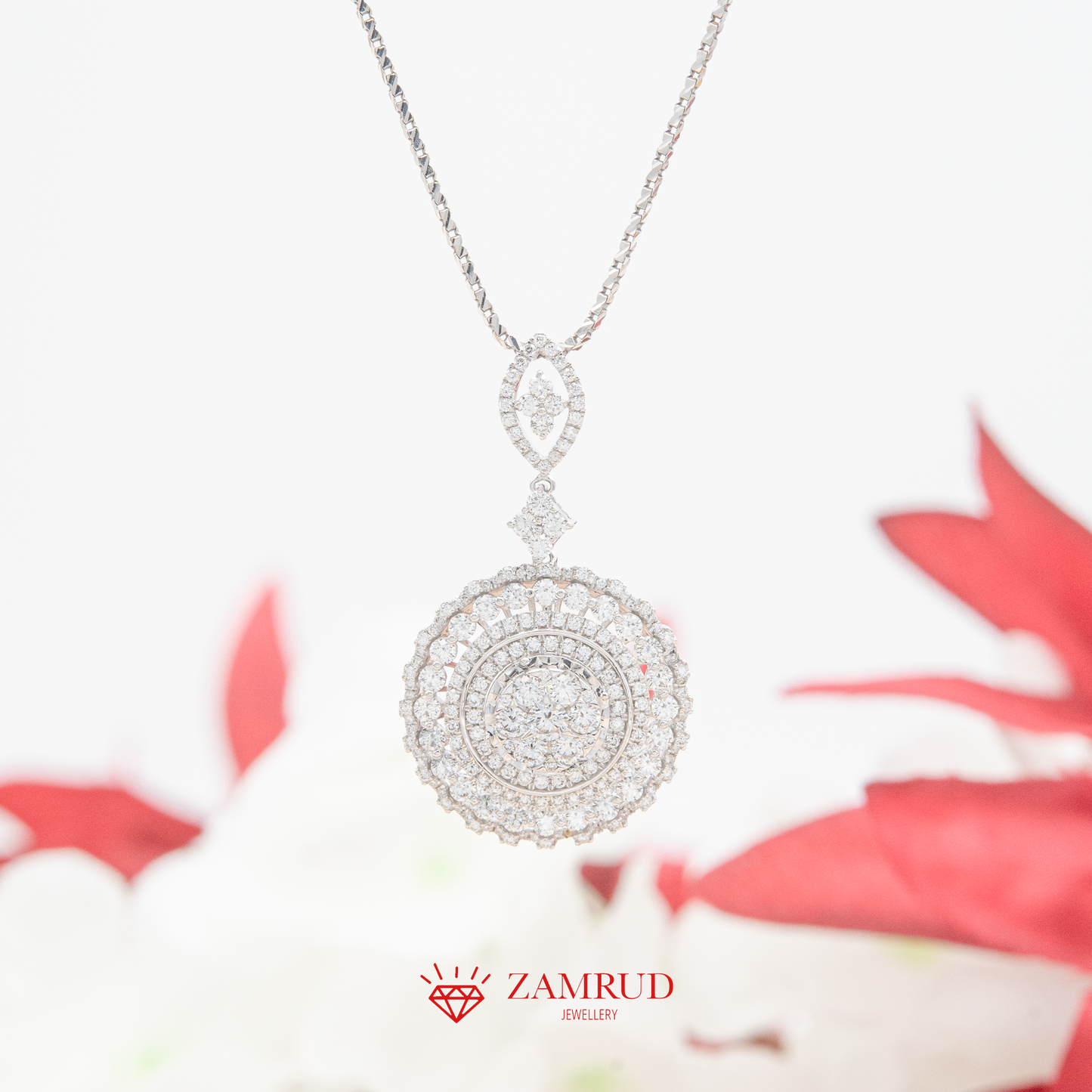 Liontin Berlian 34944 Pendant Zamrud Jewellery