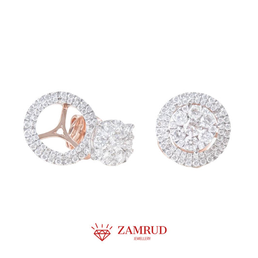 Anting Berlian 2in1 31493 ER Zamrud Jewellery